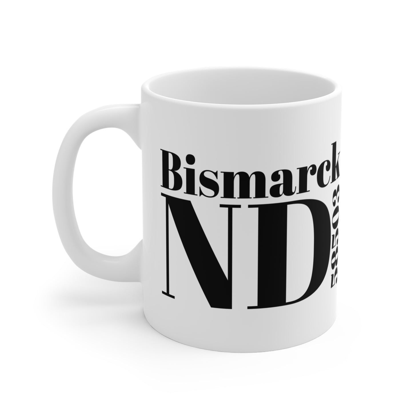 Bismarck, ND 58503 Mug